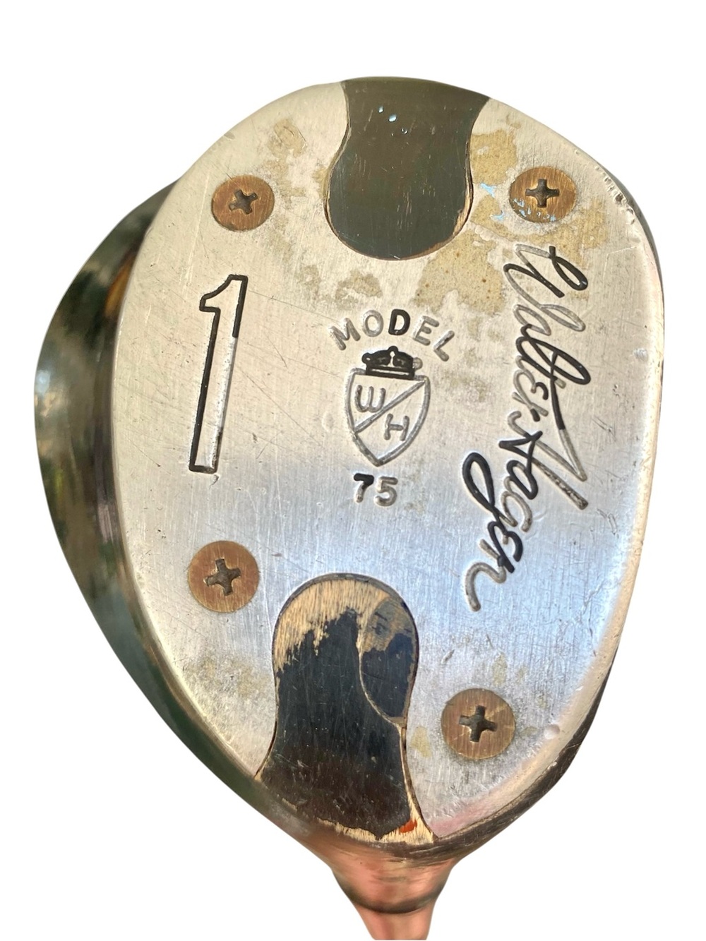 Vtg Walter Hagen Driver 1-Wood Haig Ultra Strata Bloc Uni Bond Model 75 RH 43"